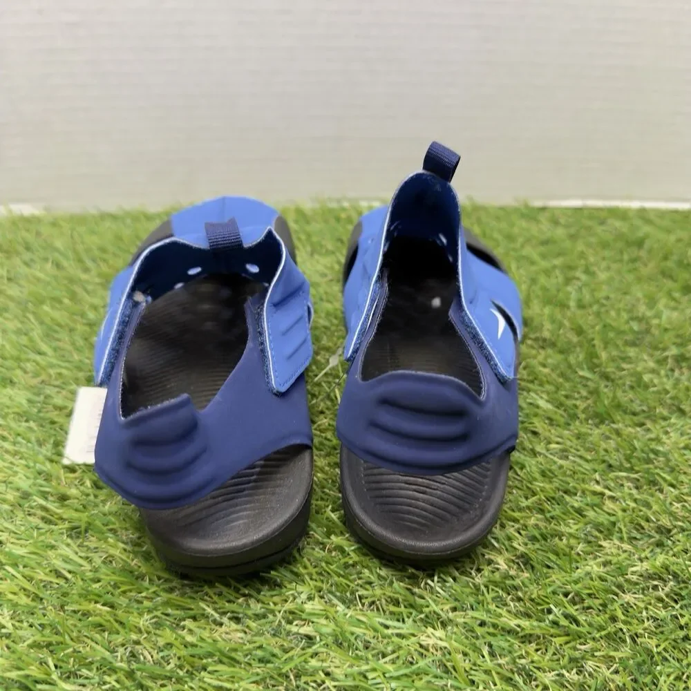 Nike Sunray Protect 2 PS Signal Blue Sandals 943826-403 Youth Size 1Y Kids